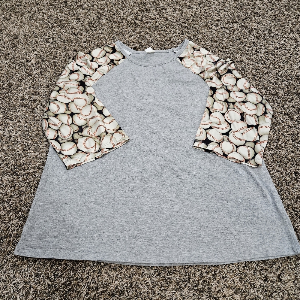 Sunshine & Rodeos Baseball Quarter Sleeve Top